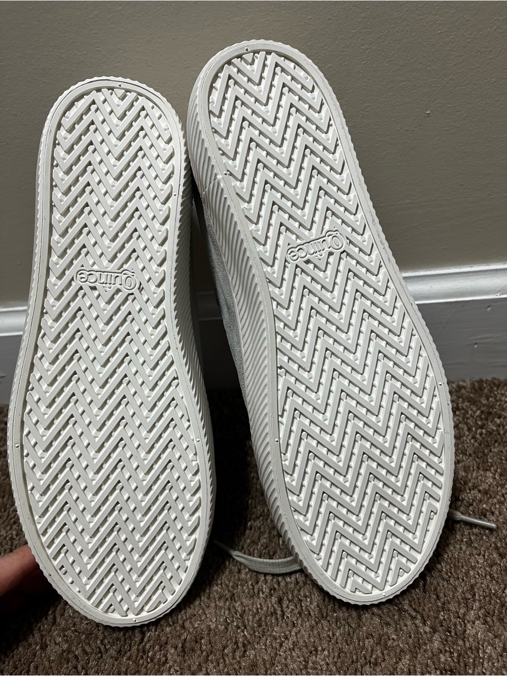 Casual Women's Suede Low-Top Sneakers in Almond - Picture 5 of 8